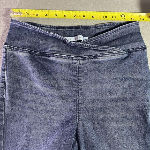 TINSELTOWN Jeans Flare Boot Leg Stretch Pull On High Waist Denim Womens 9 Blue - Picture 7 of 9